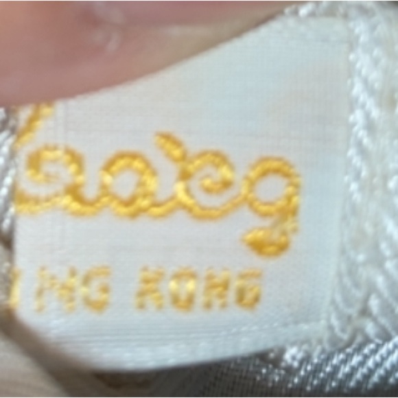 VINTAGE WAHLBORG FLORAL TAPESTRY PURSE GOLD GILT FRAME WITH CHAIN - Picture 9 of 16